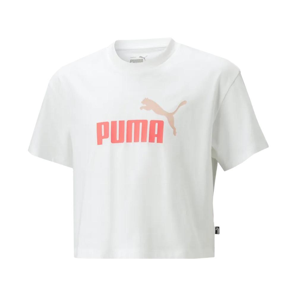 puma t-shirt puma. bianco - foto 1