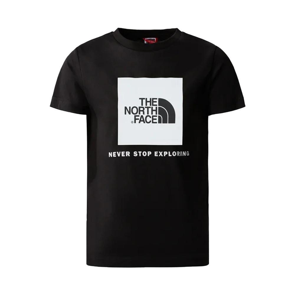 the north face t-shirt the north face. nero/bianco - foto 1