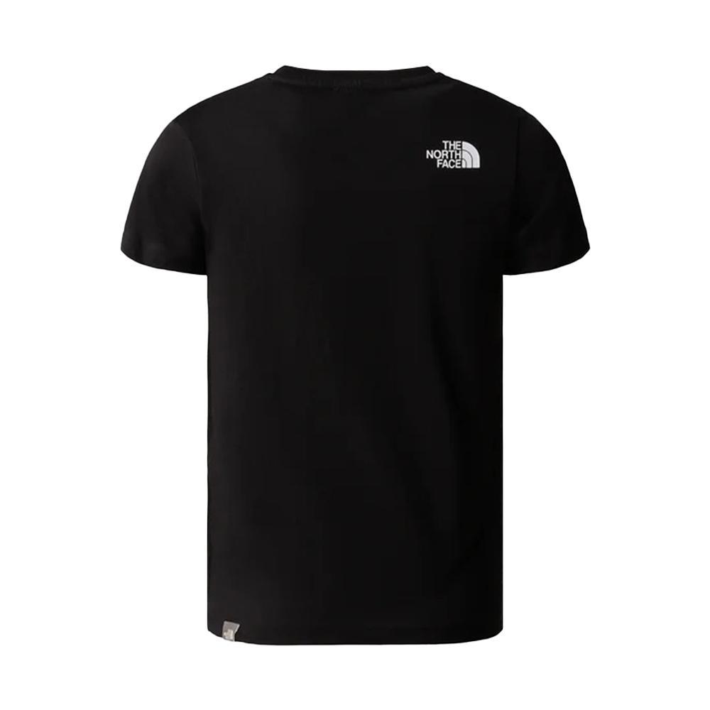the north face t-shirt the north face. nero/bianco - foto 2