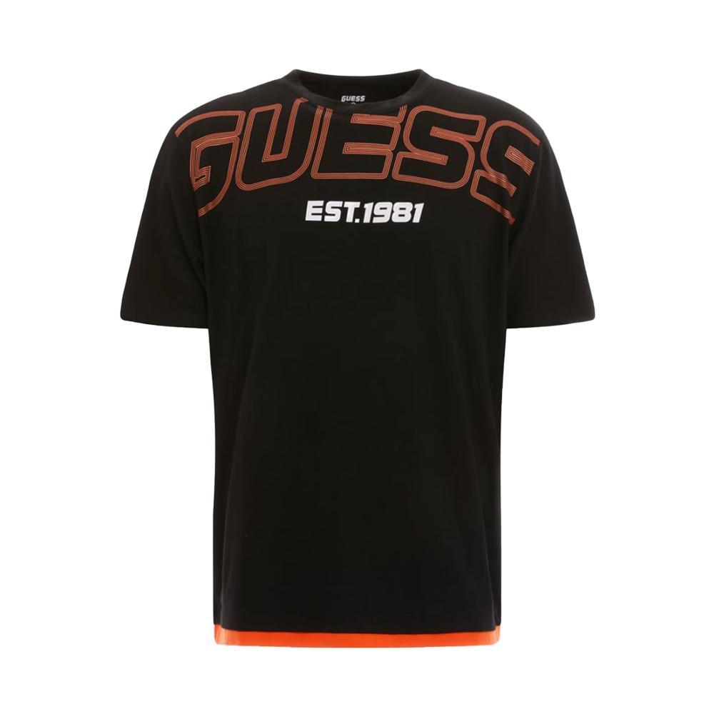 guess t-shirt guess. nero - foto 1