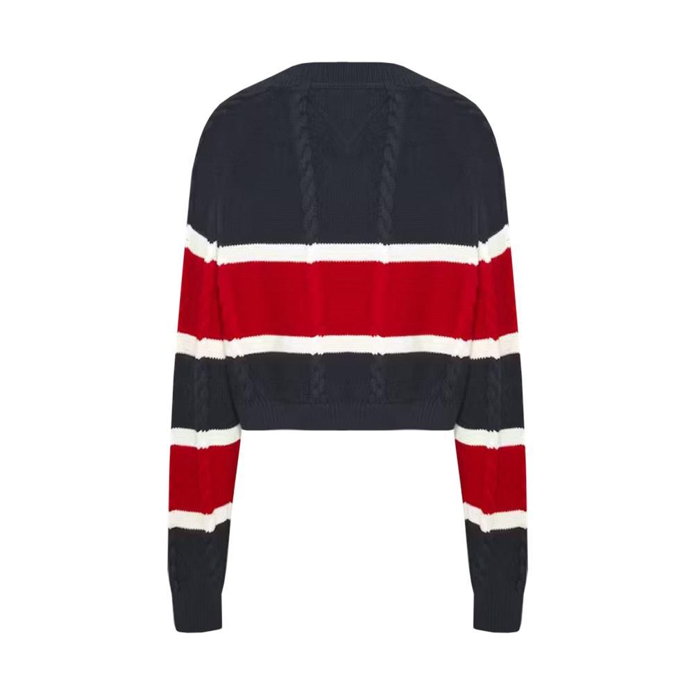 tommy hilfiger maglia tommy hilfiger. blu/ bianco/rosso - foto 2