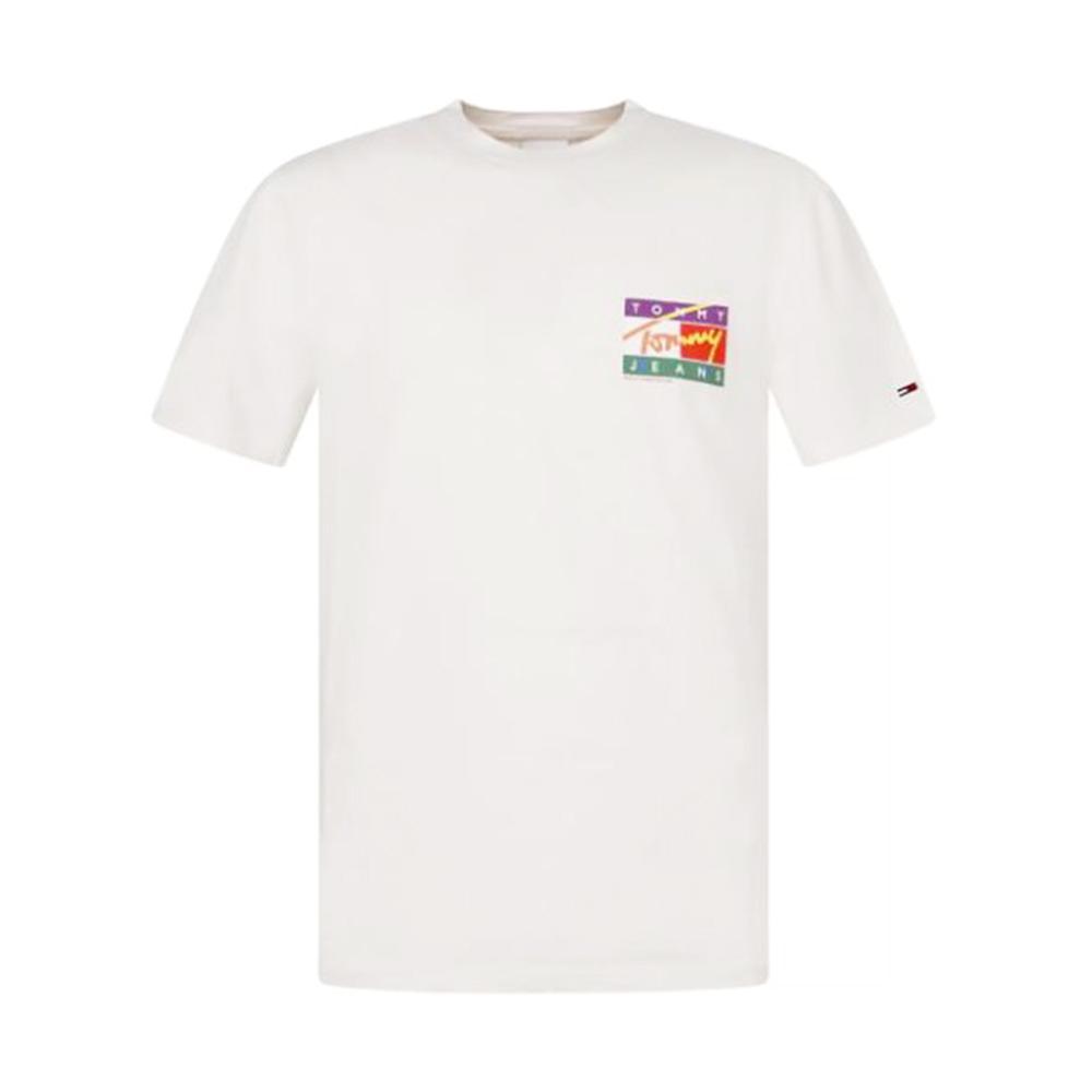 tommy hilfiger t-shirt tommy hilfiger. panna - foto 1