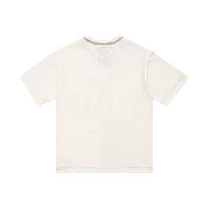 T-shirt myar. bianco/verde