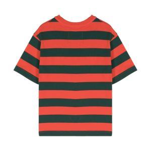 T-shirt myar. arancio/verde