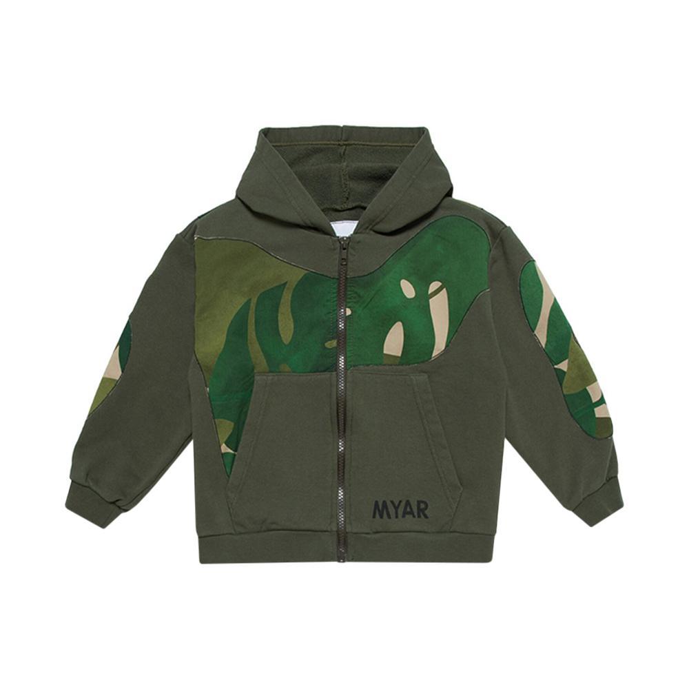 myair felpa myar. verde militare - foto 1