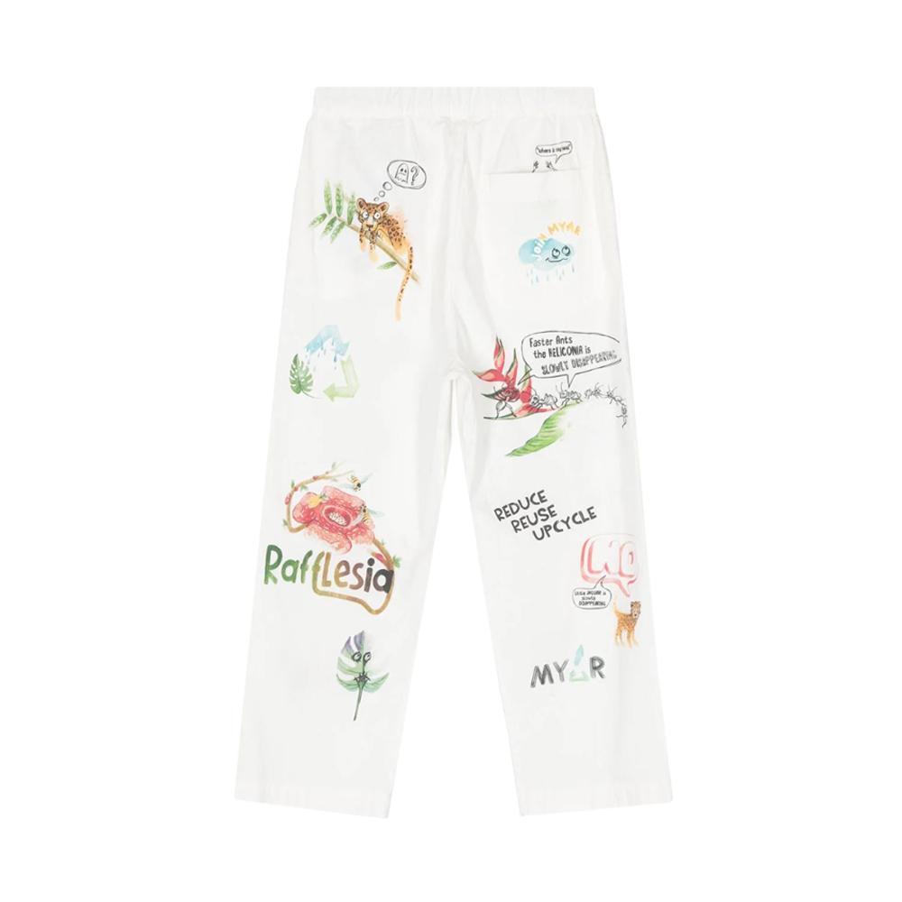 myair pantalone myar. bianco - foto 2