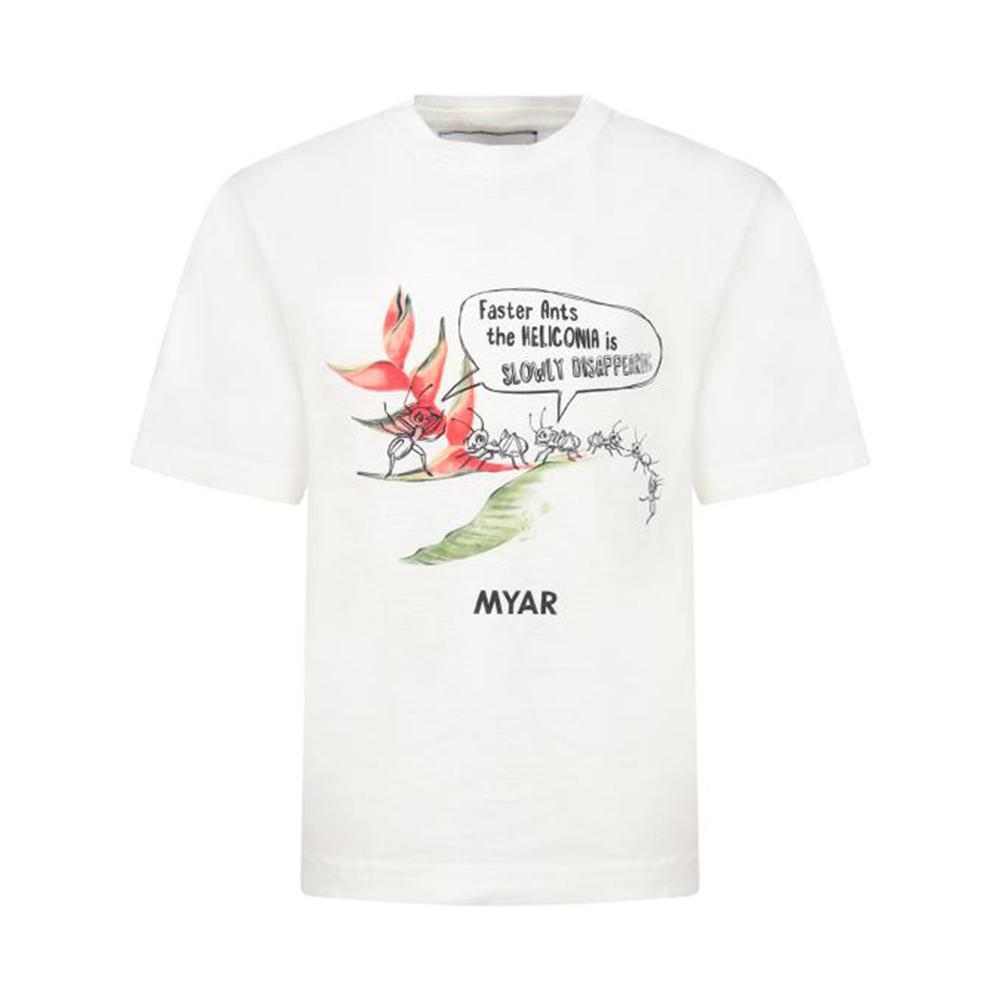 myair t-shirt myar. bianco - foto 1