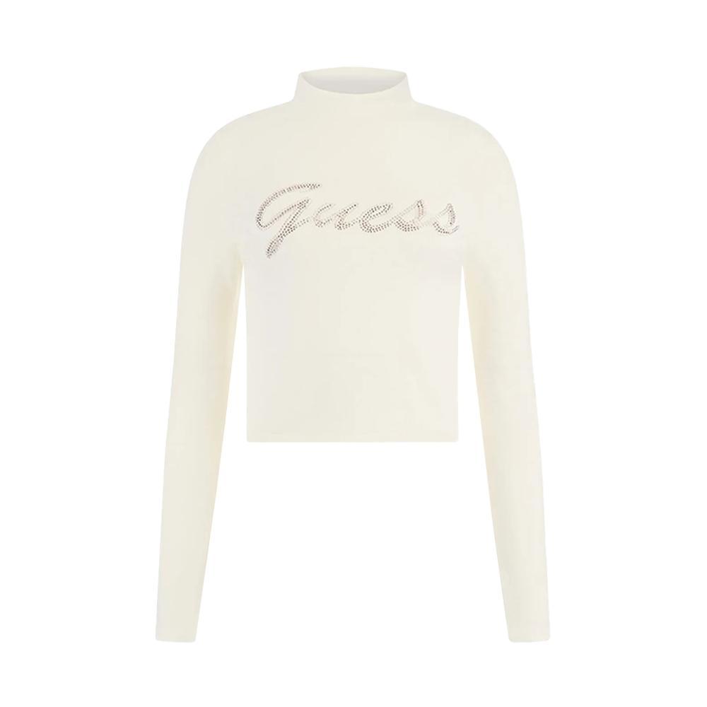 guess felpa guess. bianco - foto 1