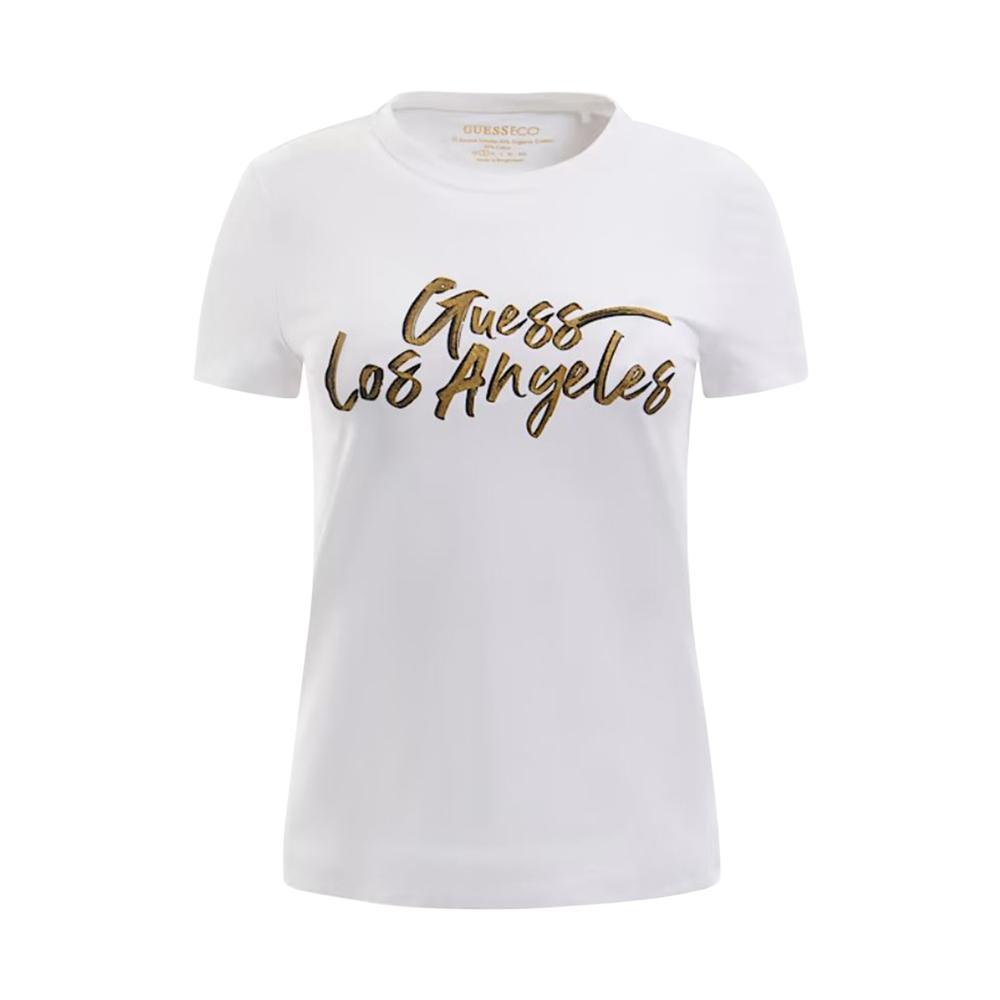 guess t-shirt guess. bianco - foto 1
