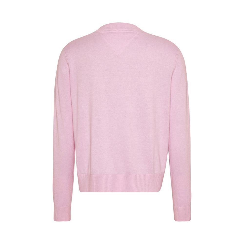 tommy hilfiger maglioncino tommy hilfiger. rosa - foto 2
