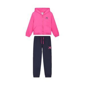 Tuta . fucsia/blu