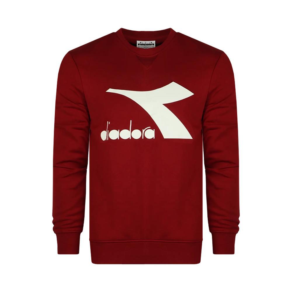 diadora felpa diadora. rosso rubino - foto 1