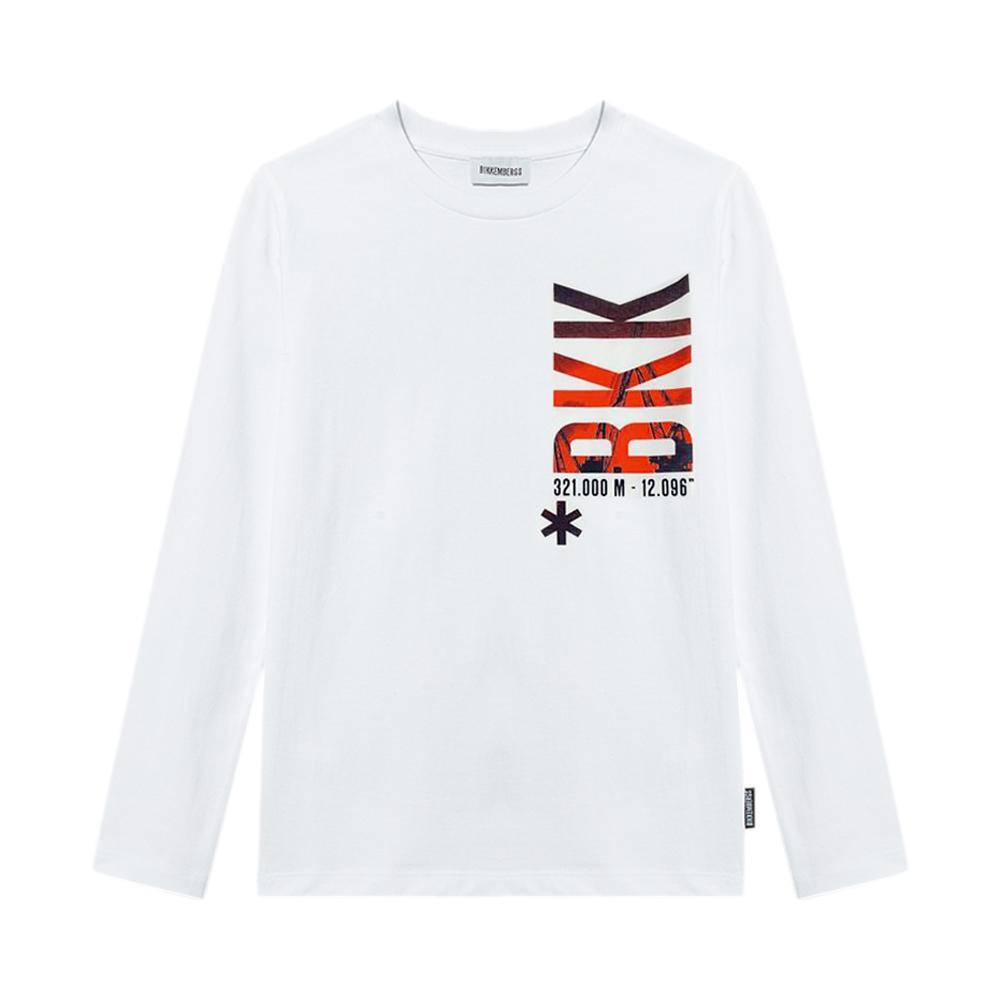 bikkembergs t-shirt bikkembergs. bianco - foto 1