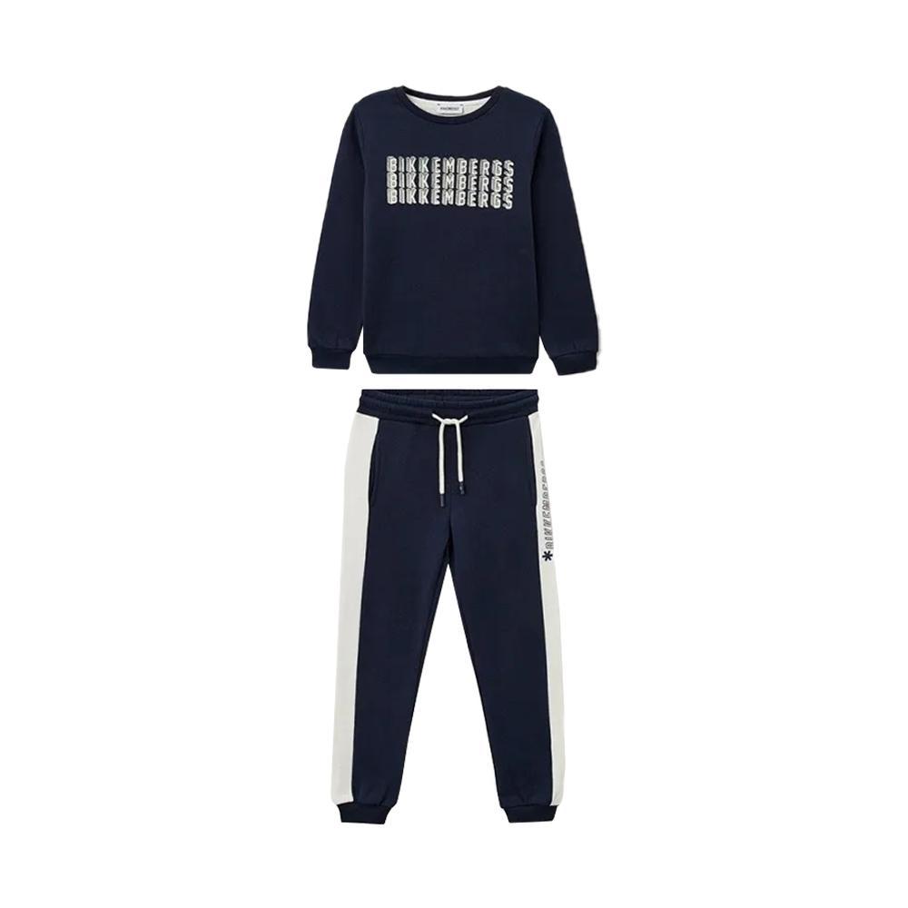 bikkembergs completo bikkembergs. blu, 2pz - foto 1