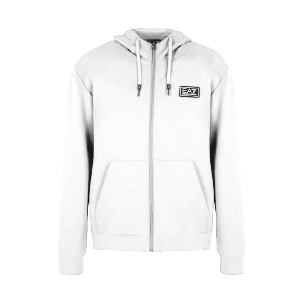 ea7 felpa ea7. bianco - foto 1