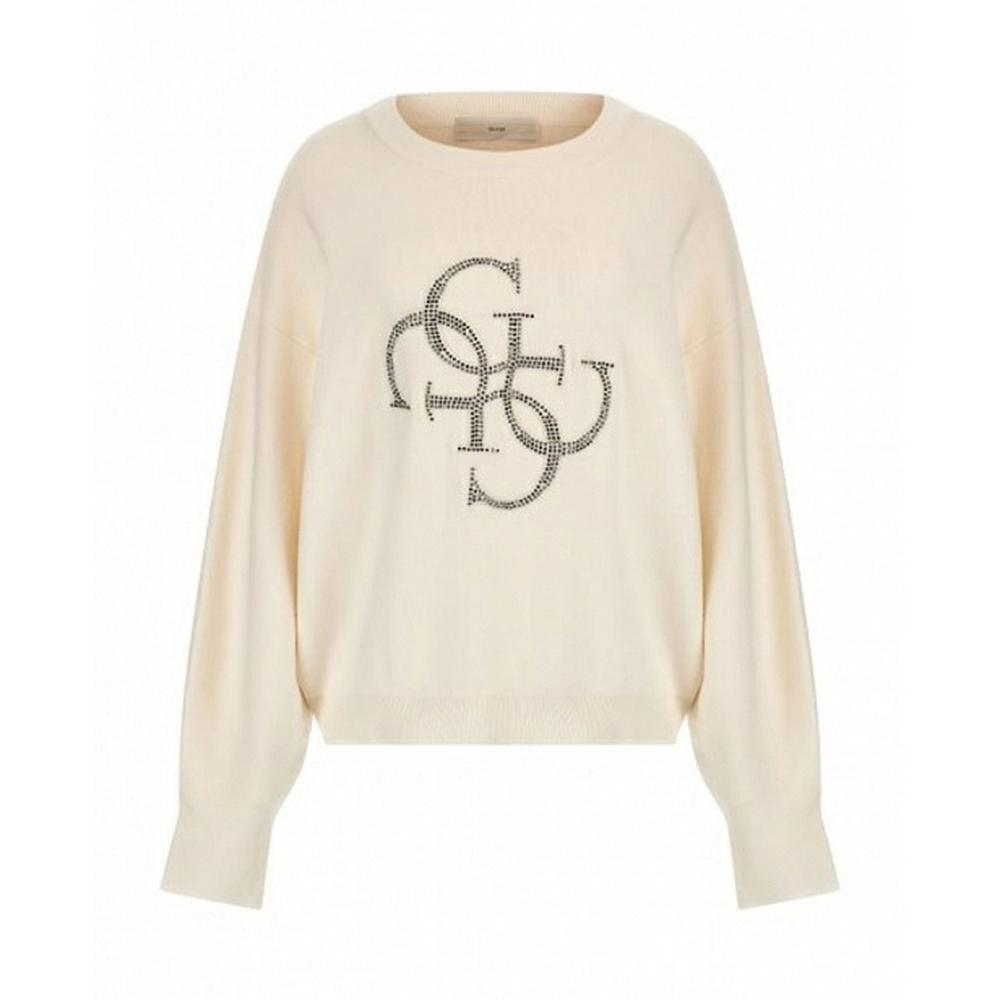 guess maglia guess. panna - foto 1