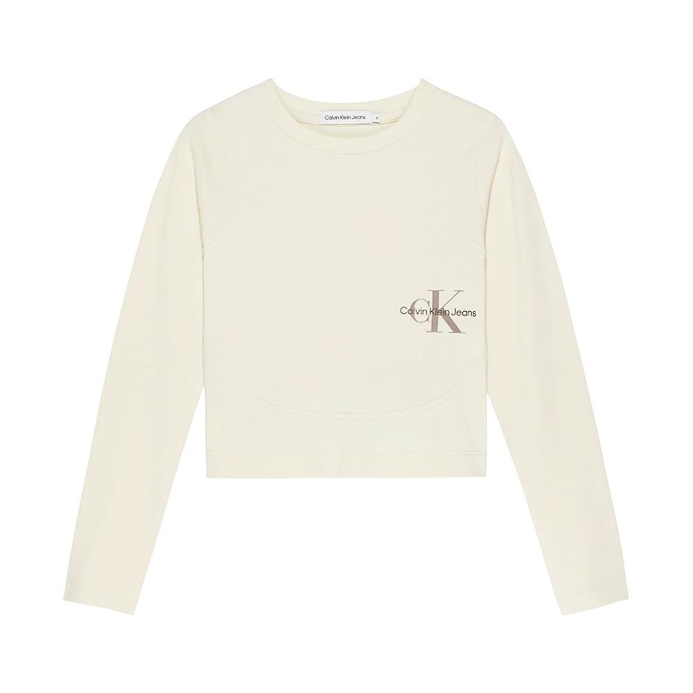 calvin klein t-shirt calvin klein. beige - foto 1
