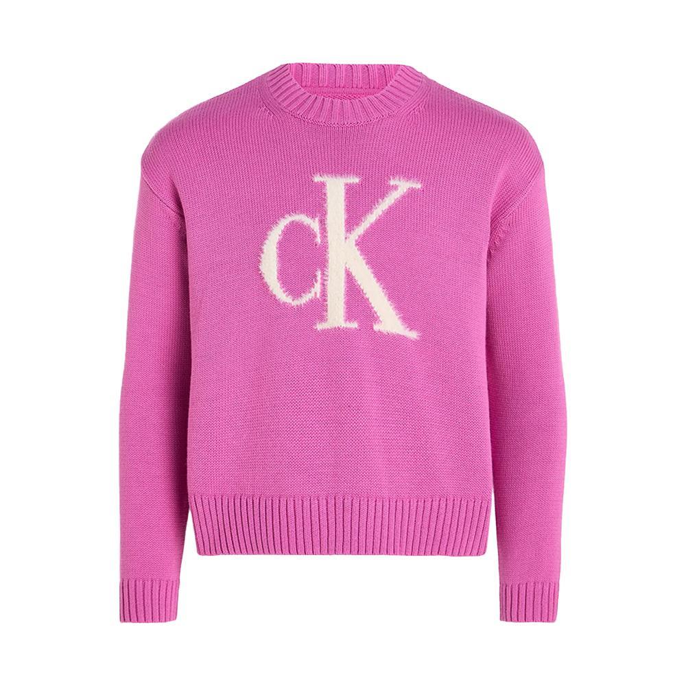 calvin klein maglia calvin klein. fucsia - foto 1
