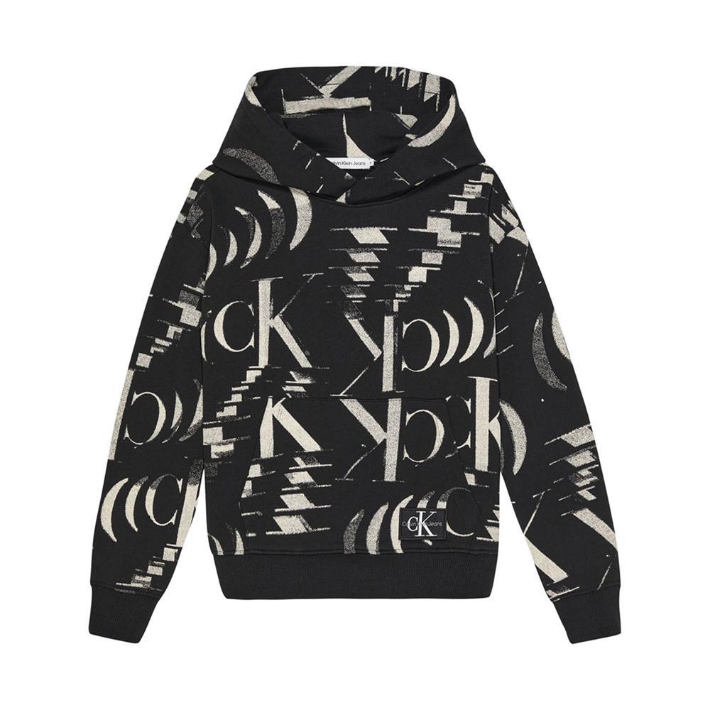 calvin klein felpa calvin klein. nero - foto 1