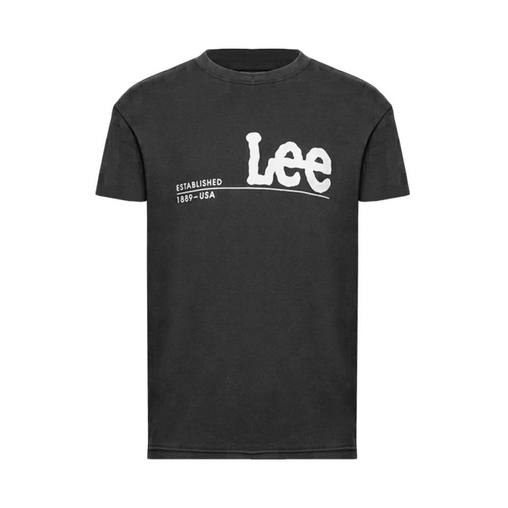 lee a t-shirt lee. grigio - foto 1