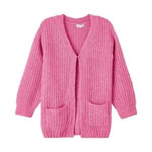 Cardigan . fucsia