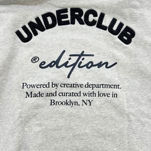 Felpa underclub. grigio