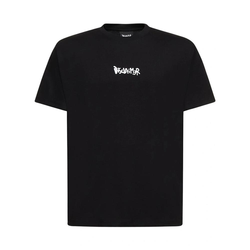 disclaimer t-shirt disclaimer. nero - foto 1