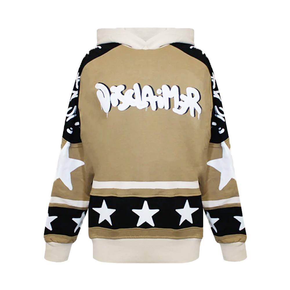 disclaimer felpa disclaimer. beige - foto 1