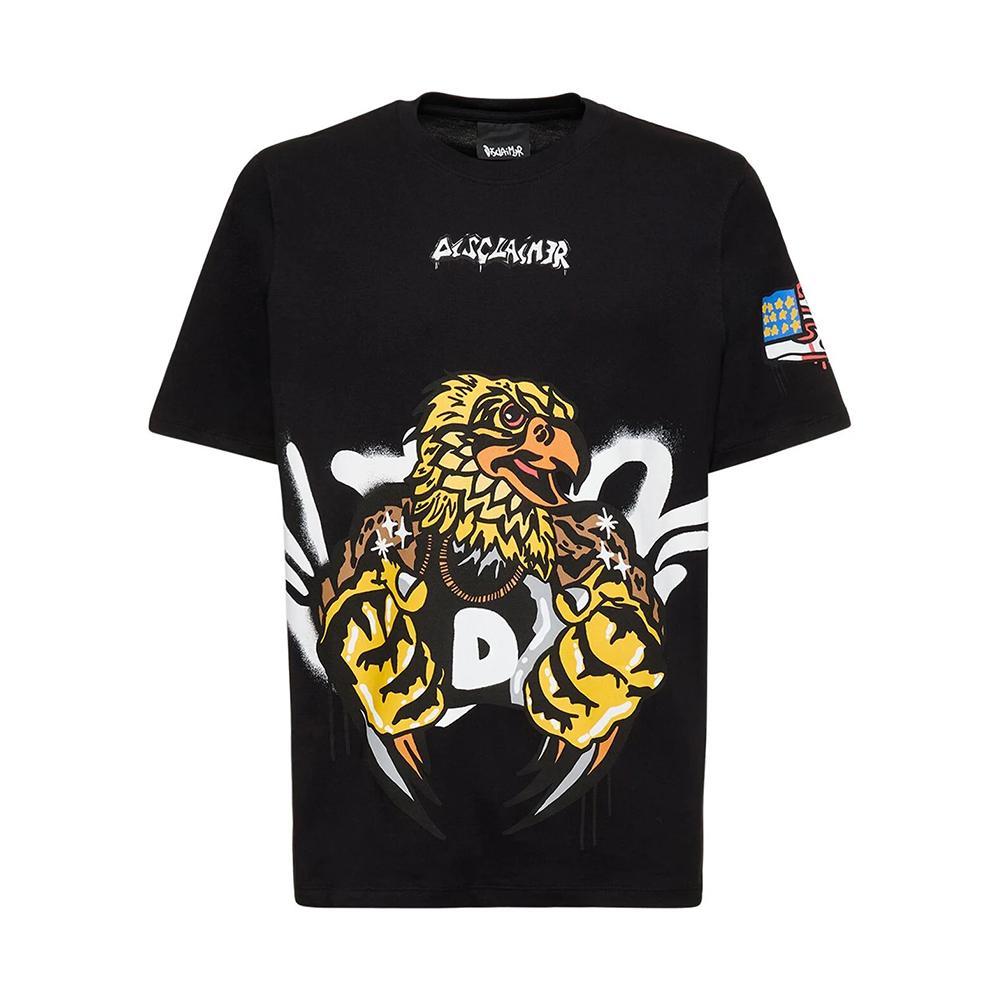 disclaimer t-shirt disclaimer. nero - foto 1
