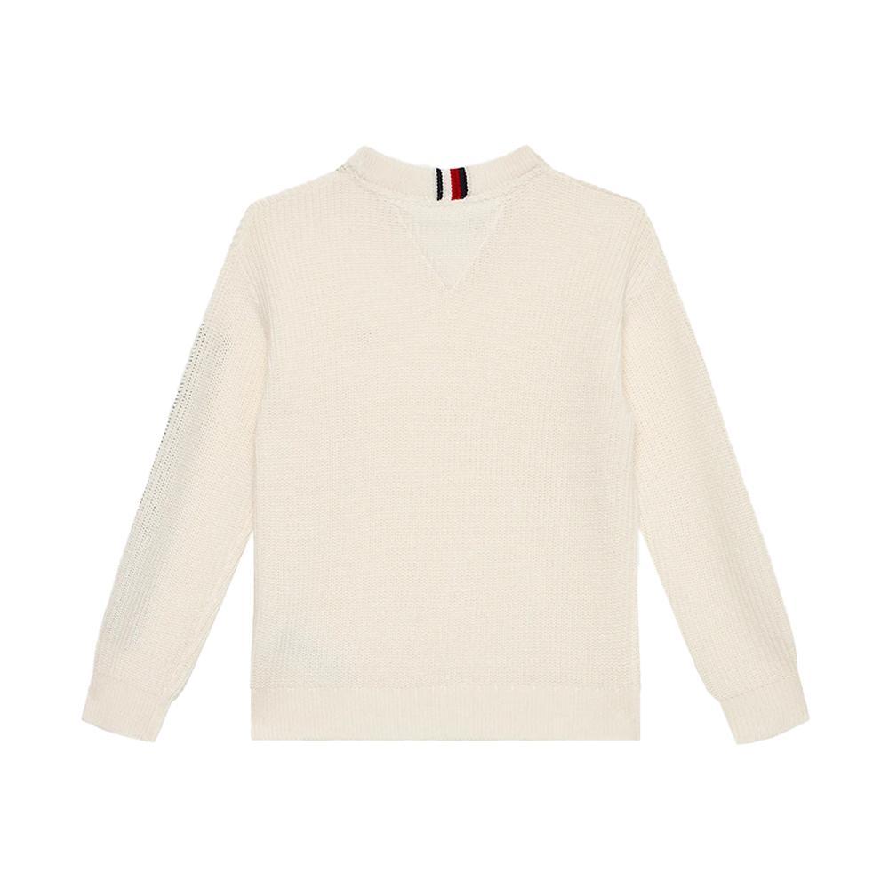 tommy hilfiger maglia tommy hilfiger. bianco - foto 2