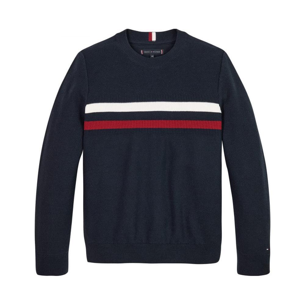 tommy hilfiger maglia tommy hilfiger. blu - foto 1