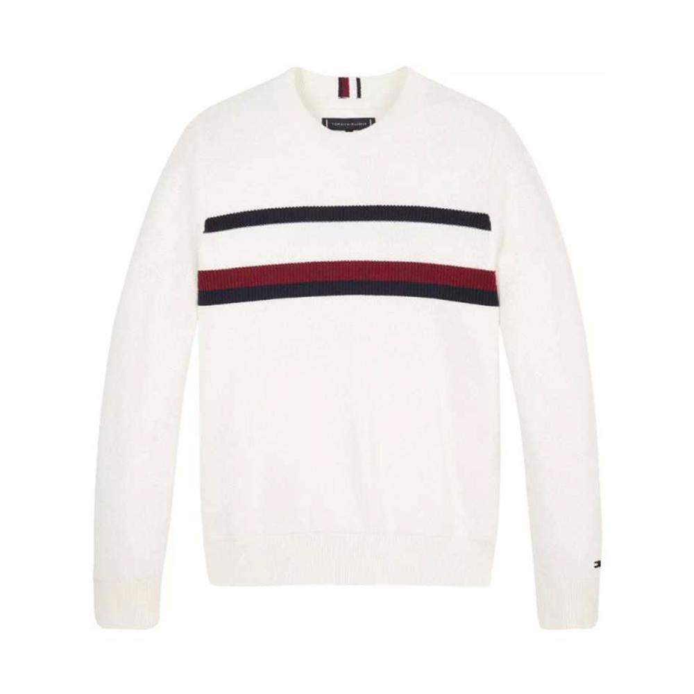 tommy hilfiger maglia tommy hilfiger. bianco - foto 1