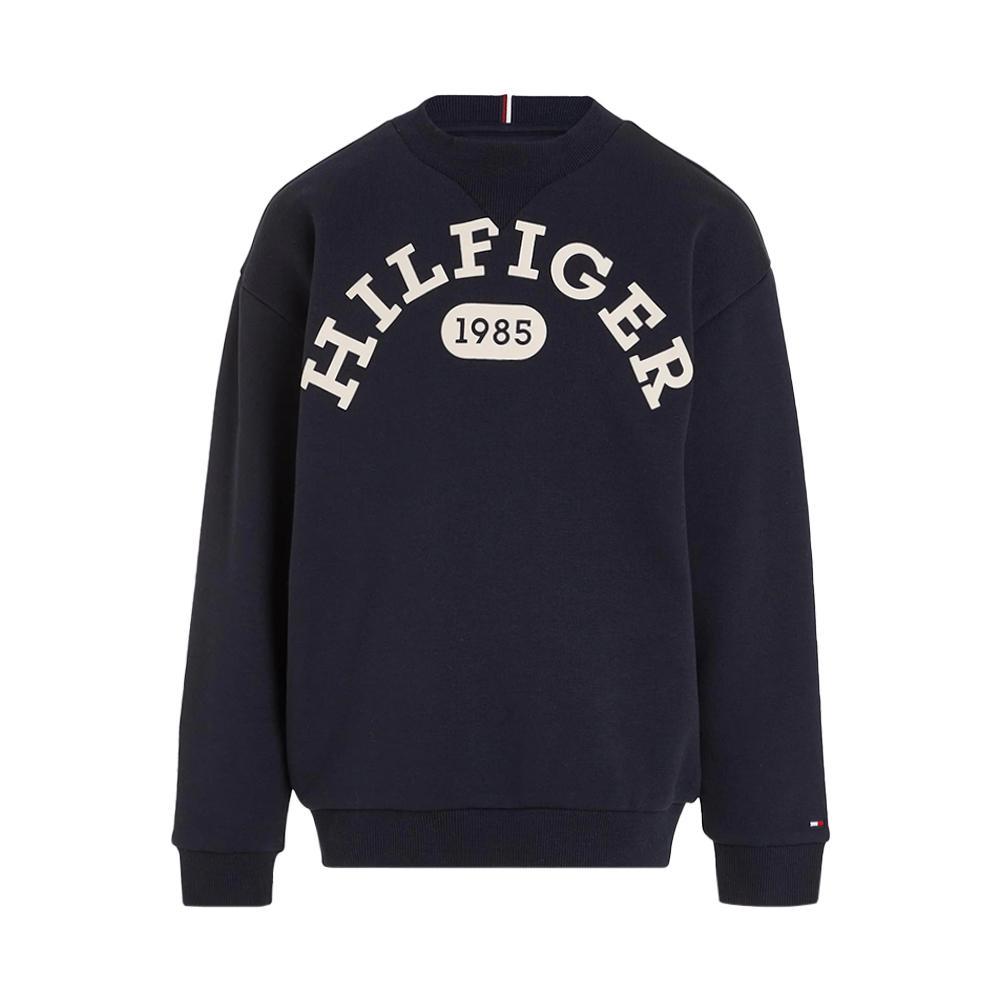 tommy hilfiger felpa tommy hilfiger. blu - foto 1