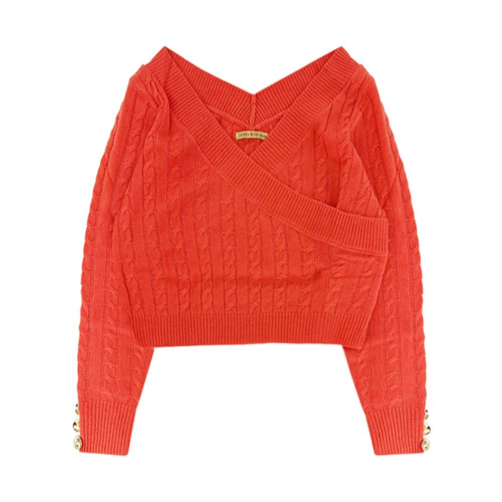 denny rose a maglia denny rose. corallo - foto 1
