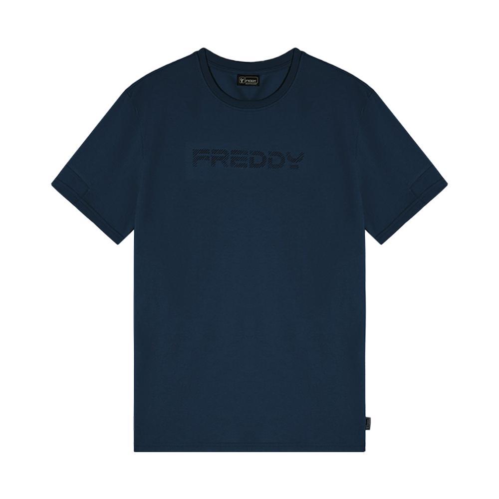 freddy t-shirt freddy. blu - foto 1