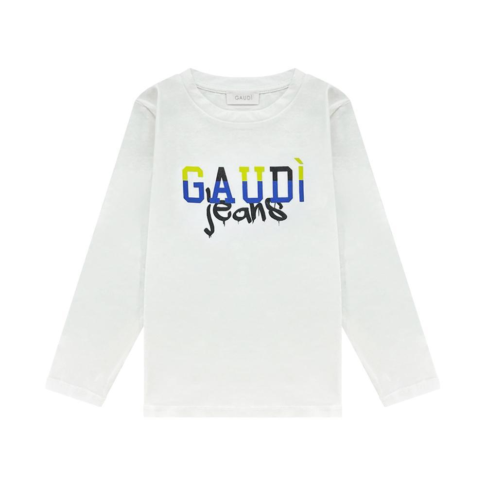 gaudi t-shirt gaudi. bianco - foto 1