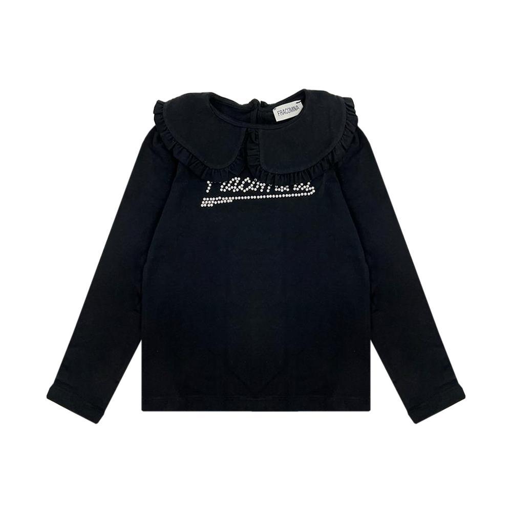 fracomina t-shirt fracomina nero - foto 1
