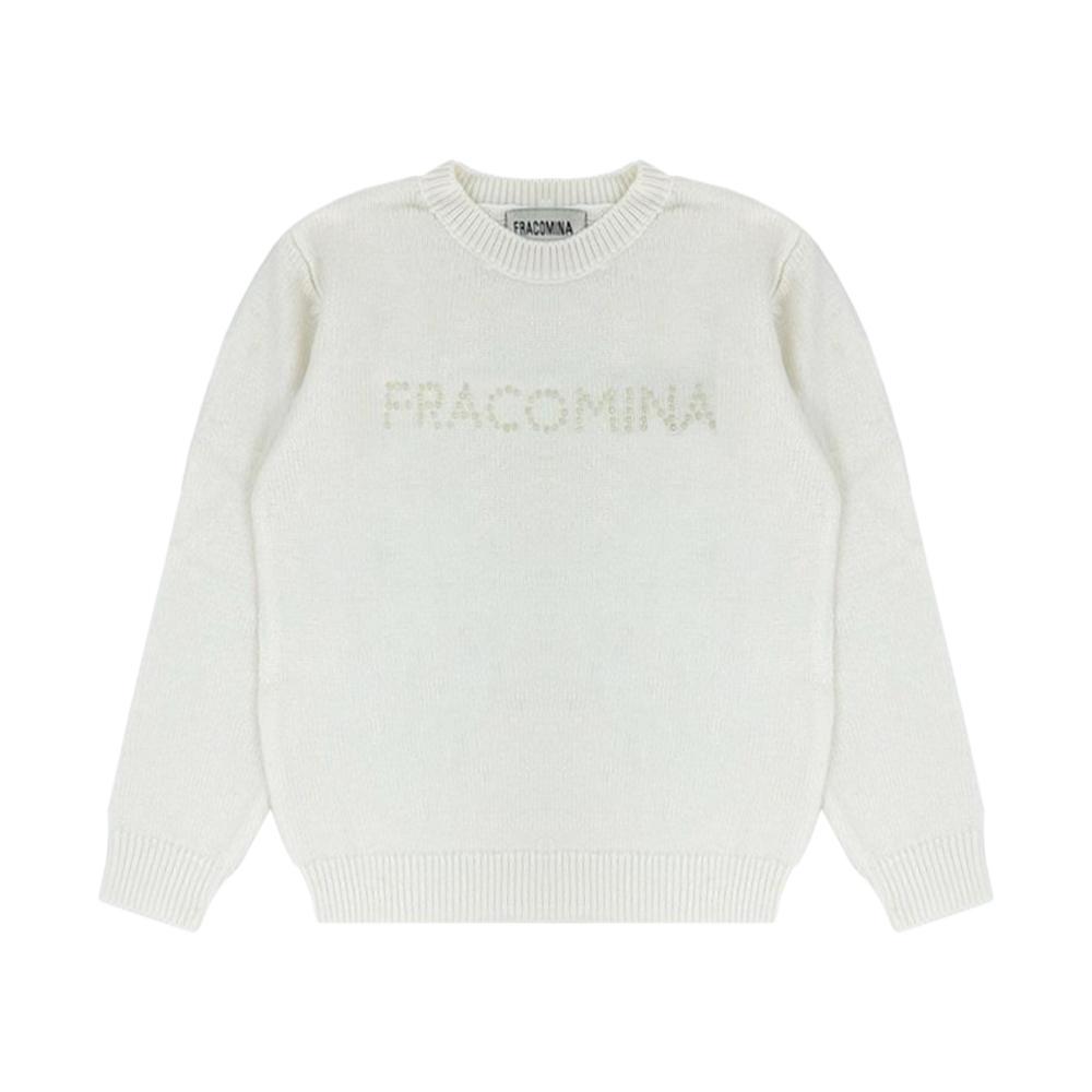 fracomina maglia fracomina bianco - foto 1