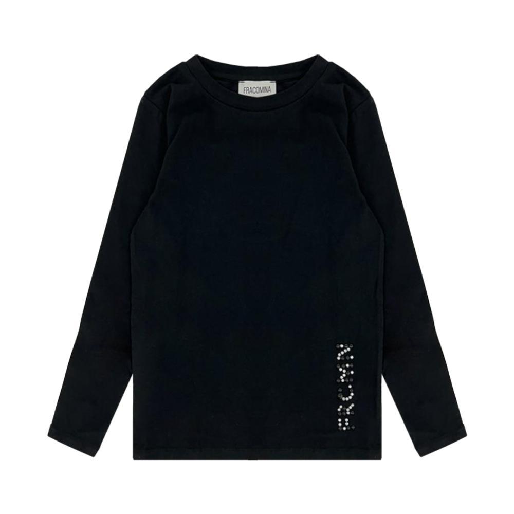 fracomina t-shirt fracomina nero - foto 1