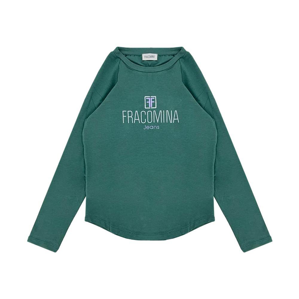 fracomina t-shirt fracomina verde - foto 1