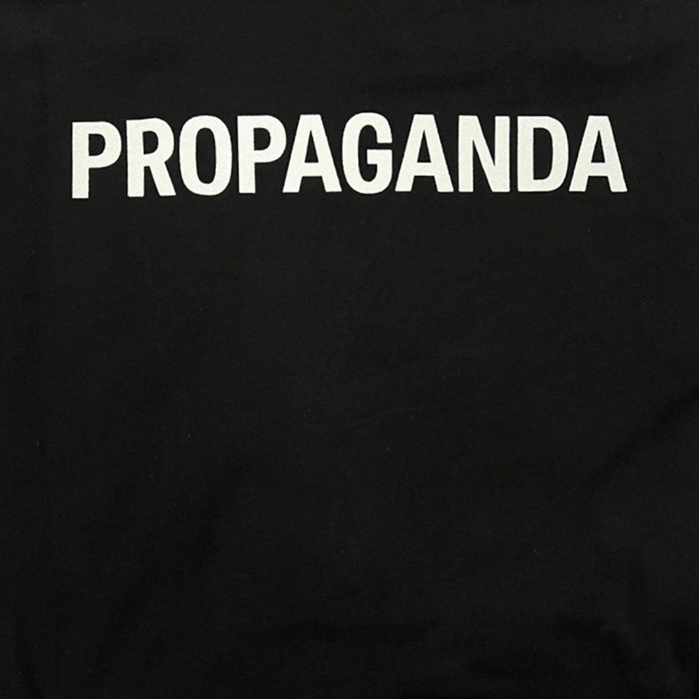 propaganda felpa propaganda. nero/bianco - foto 2