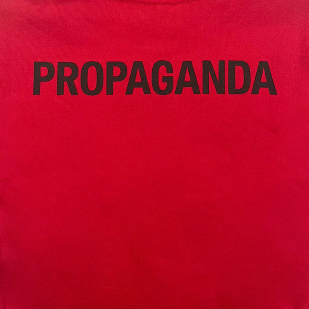 propaganda felpa propaganda. rosso/nero - foto 2