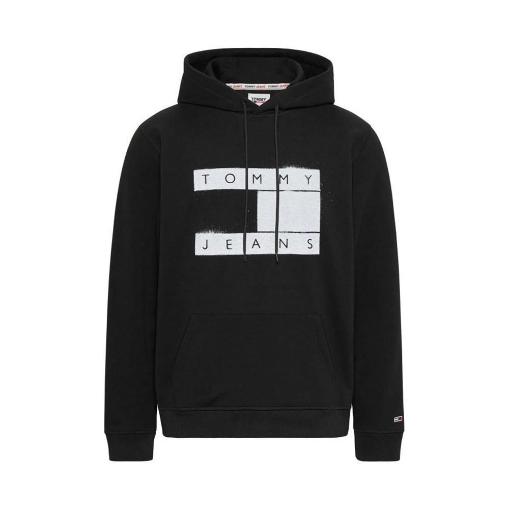 tommy hilfiger felpa tommy hilfiger. nero - foto 1