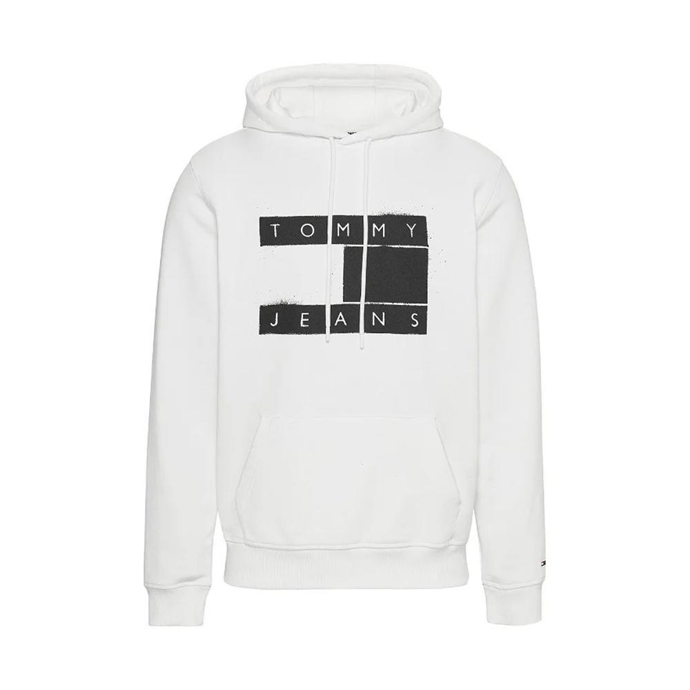 tommy hilfiger felpa tommy hilfiger. bianco - foto 1