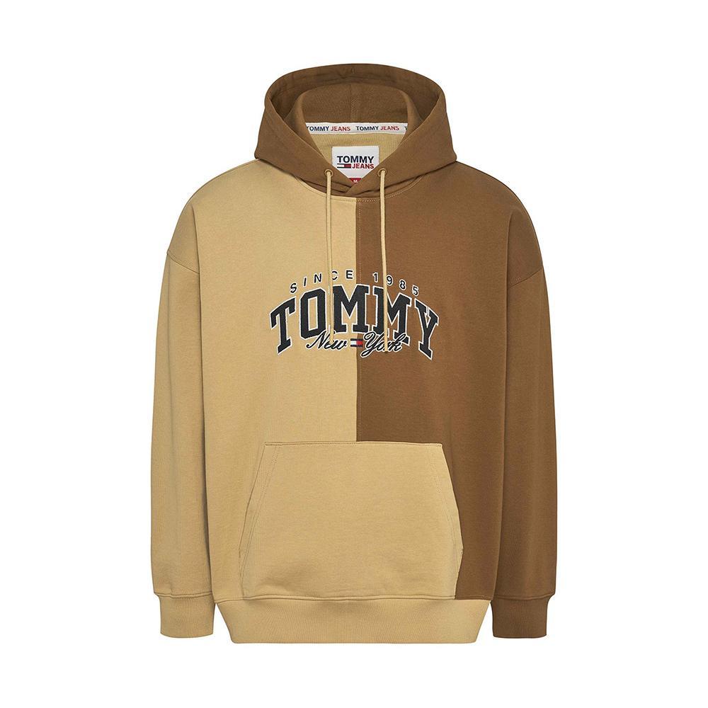 tommy hilfiger felpa tommy hilfiger. beige/fango - foto 1