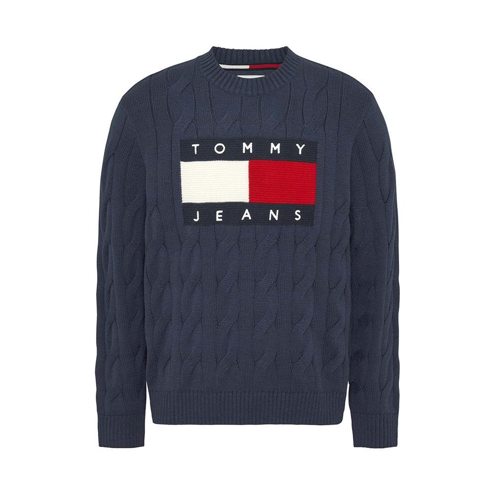 tommy hilfiger maglia tommy hilfiger. blu - foto 1