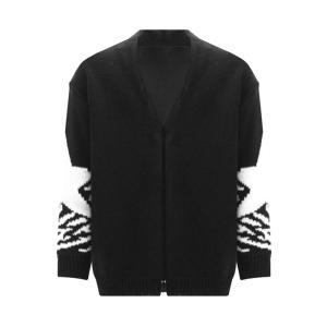 Cardigan . nero