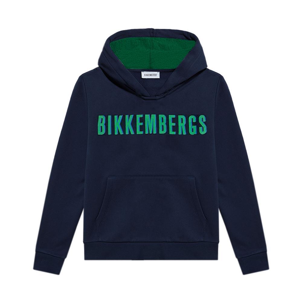 bikkembergs felpa bikkembergs. blu - foto 1