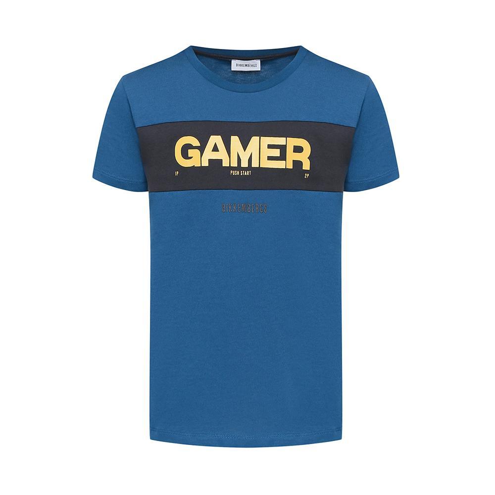 bikkembergs t-shirt bikkembergs. petrolio - foto 1