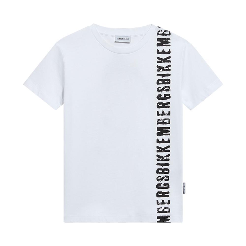 bikkembergs t-shirt bikkembergs. bianco - foto 1